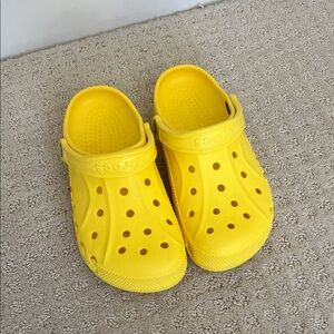 CROCS Women's Yellow Clogs